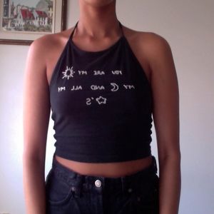 ❤SALE❤ Brandy Melville Black Halter Top